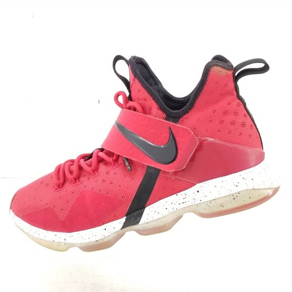 NIKE LEBRON XIV 14 MENS UNIVERSITY RED WHT 852405-600 Size 9 main image 5